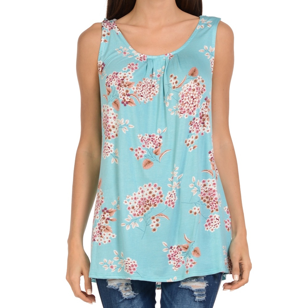 Floral Racerback Tank